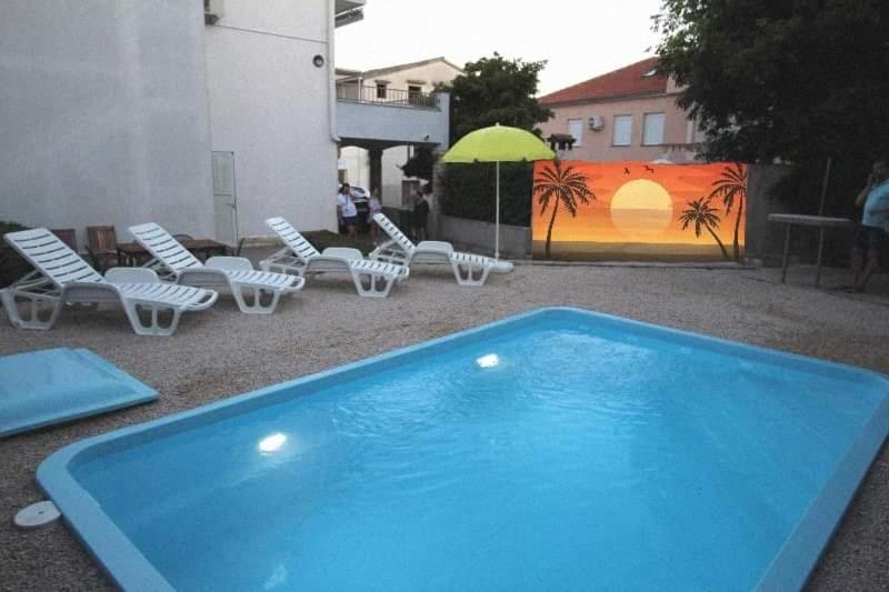 Blue Water Novalja Apartments Esterno foto